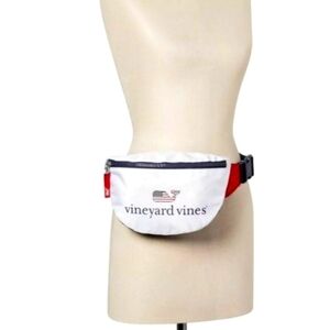 Vineyard Vines White and Red Fanny Pack